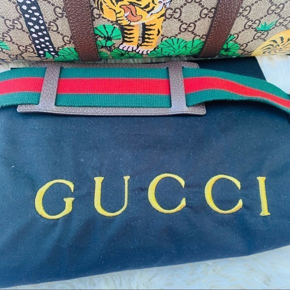 GUCCI Rare & Sold out GG Supreme Bengal Tiger - Picture 4 of 16